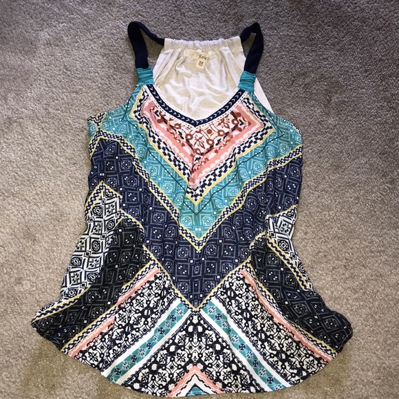 Rewind Tops - Chiffon Swing Tank